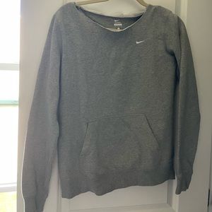 3 large Nike ripped neck sweatshirts